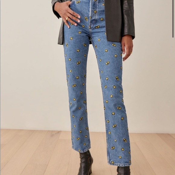 Reformation Jeans Reformation Mixed Emotions High Rise Straight